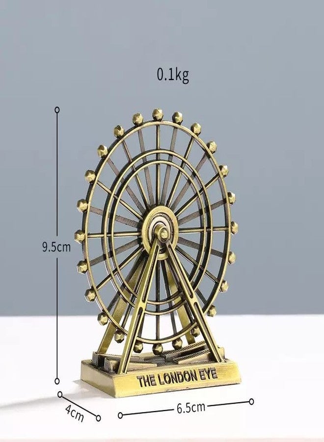 Lilone Home Decor Metal Showpiece Combo Big Ben (18 CM), London Eye (9 CM) (Model: BB_LE) - Image 5